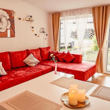 W5 - Urlaubsmagie - Wohnung Mit Grill, Terrasse & Pool Lichtenhain  Ngoại thất bức ảnh