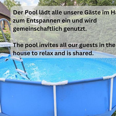 W5 - Urlaubsmagie - Wohnung Mit Grill, Terrasse & Pool Lichtenhain  Ngoại thất bức ảnh