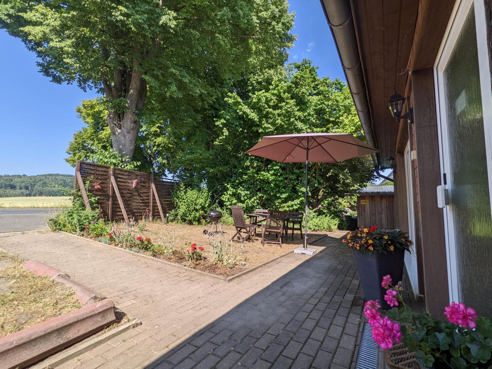 W5 - Urlaubsmagie - Wohnung Mit Grill, Terrasse & Pool Lichtenhain  Ngoại thất bức ảnh