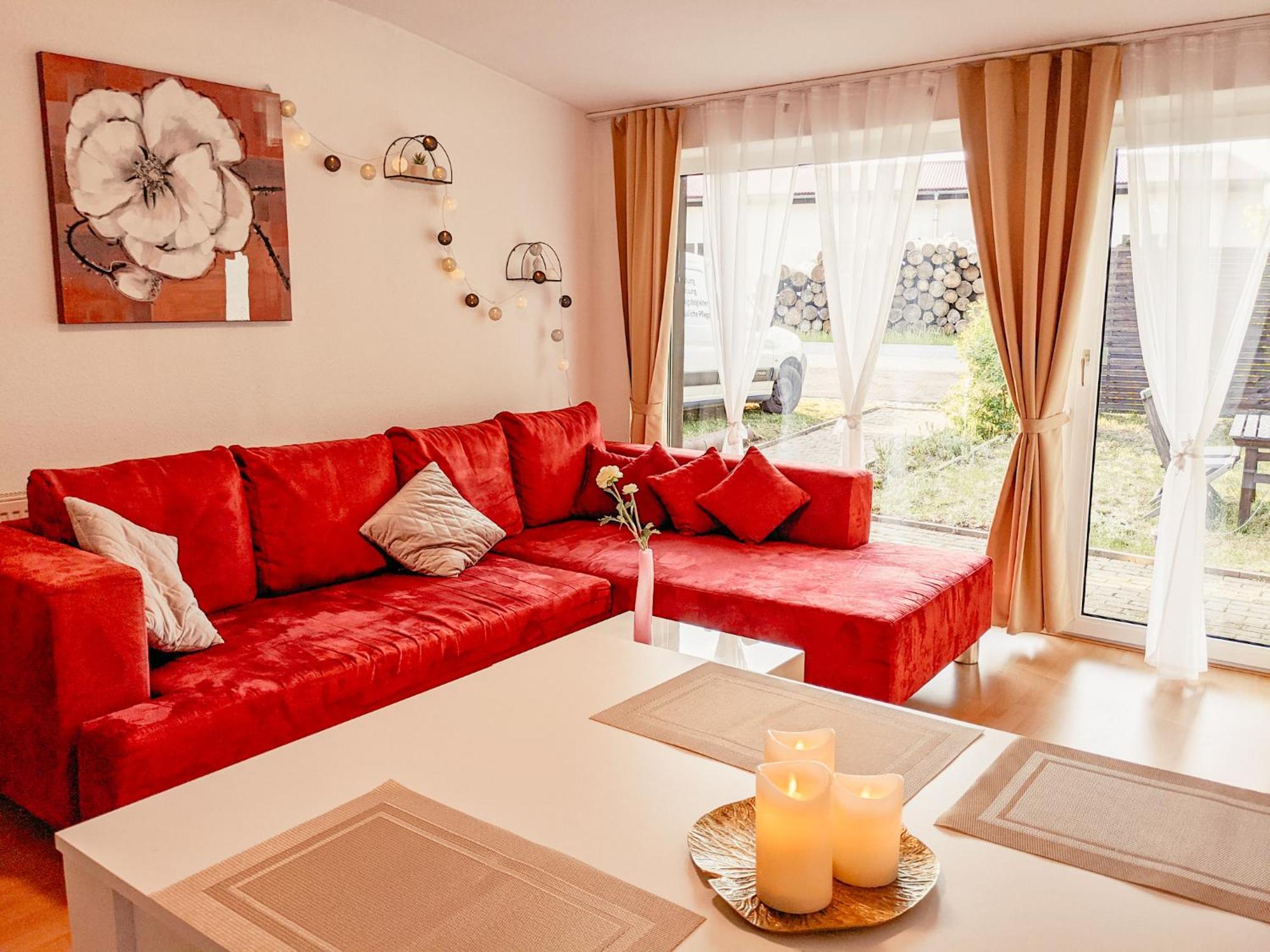 W5 - Urlaubsmagie - Wohnung Mit Grill, Terrasse & Pool Lichtenhain  Ngoại thất bức ảnh